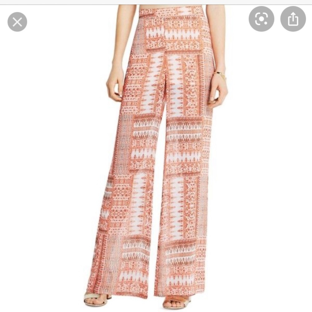 Bcbgeneration Wide Leg Paisley Patchwork Pant - image 1